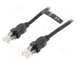 Patch cord | U/UTP | Cat 6 | RJ45 plug,both sides | Cu | 1.5m | PVC