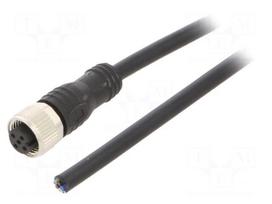 Cable: for sensors/automation | PIN: 5 | M12 female | straight | 10m