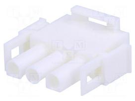 Connector: wire-wire/PCB | plug | male/female | PIN: 3 | MLX | straight