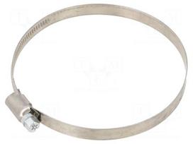 Cable tie | Ø: 80÷100mm | W: 9mm | Material: chrome steel AISI 430