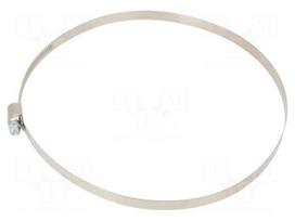 Cable tie | Ø: 170÷190mm | W: 9mm | Material: chrome steel AISI 430