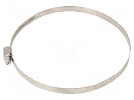 Cable tie | Ø: 130÷150mm | W: 9mm | Material: chrome steel AISI 430