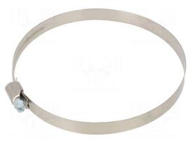 Cable tie | Ø: 110÷130mm | W: 12mm | Material: chrome steel AISI 430