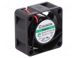Fan: DC | axial | 12VDC | 40x40x20mm | 18.25m3/h | 27.5dBA | Vapo | 8000rpm