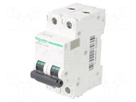 Circuit breaker | 500VDC | Inom: 40A | Poles: 2 | Charact: C | 20kA | IP20
