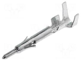 Contact | male | Mini Universal MATE-N-LOK | brass | tinned | bulk