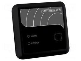 RFID reader | 8÷16V | Modbus RTU | RS485 | 82x82x22mm | black | 13.56MHz