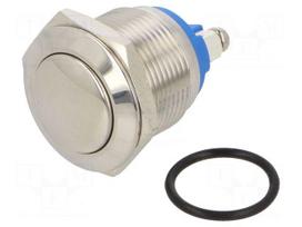 Switch: vandal resistant | Pos: 2 | SPST-NO | 2A/36VDC | IP65 | OFF-(ON)