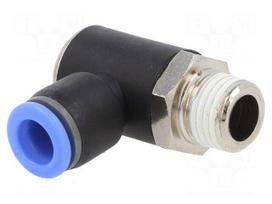 Push-in fitting | angled 90° | -0.95÷15bar | Thread: R 1/4" | 0÷60°C