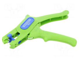 Stripping tool | 0.2÷6mm2 | Wire: round | GREEN LINE