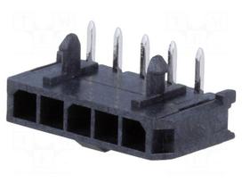 Connector: wire-board | socket | male | PIN: 5 | Micro-Fit 3.0 | THT | 3mm