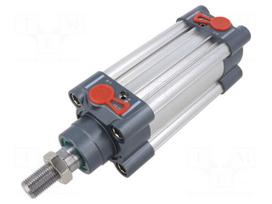 Profile cylinder | Piston diam: 20mm | Piston stroke: 50mm | 1÷10bar