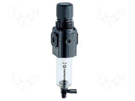 Compressed air filter/regulator | 0.3÷10bar | polycarbonate