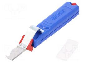 Stripping tool | Øcable: 4÷28mm | Wire: round | hook shaped
