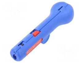 Stripping tool | Øcable: 6÷13mm | Wire: round | Tool length: 140mm
