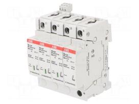 Surge arrester | Type 2 | Poles: 3+N | In 8/20us: 40kA | -40÷80°C | IP20