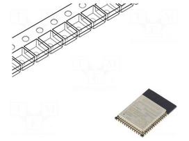 Module: IoT | Bluetooth: BLE | WiFi | PCB | IEEE 802.11b/g/n | SMD