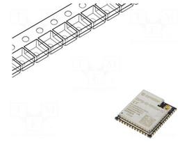 Module: IoT | Bluetooth: BLE | WiFi | external | IEEE 802.11b/g/n | SMD