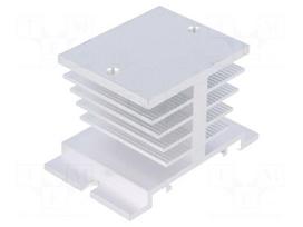 Heatsink: extruded | L: 50mm | W: 80mm | H: 51mm | 3.5K/W | aluminium | raw