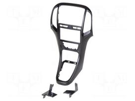 Radio frame | Opel | 2 DIN | black (pearl)