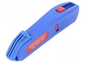 Stripping tool | Øcable: 4÷28mm | Wire: round | Tool length: 145mm