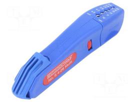 Stripping tool | Øcable: 4÷28mm | 0.5÷6mm2 | Wire: round