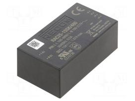 Converter: AC/DC | 25W | Uin: 85÷528VAC,120÷750VDC | Uout: 15VDC | 85%