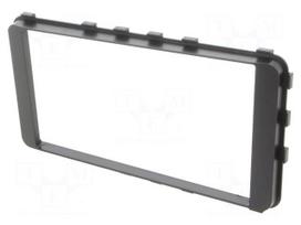 Radio frame | Toyota | 2 DIN | black