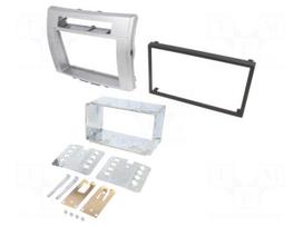 Radio frame | Toyota | 2 DIN | silver