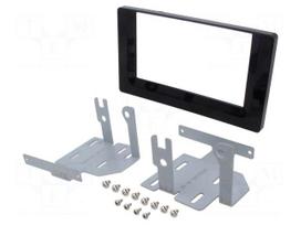 Radio frame | Toyota | 2 DIN | black gloss