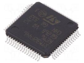 IC: STM32 ARM microcontroller | 180MHz | LQFP64 | 1.7÷3.6VDC