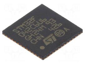 IC: STM32 ARM microcontroller | 48MHz | UFQFPN48 | 2÷3.6VDC | STM32F0