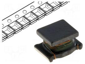 Inductor: wire | SMD | 1210 | 33uH | 115mA | R: 3.5Ω | ±5% | LQH | 180mm