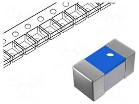 Inductor: film | SMD | 0201 | 6.8nH | 300mA | R: 0.6Ω | ±3% | LQP | 180mm