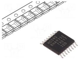 IC: digital | CMOS | SMD | TSSOP16 | HC | -40÷125°C | 2÷6VDC | reel,tape