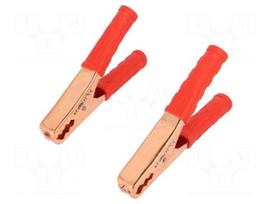 Crocodile clip | 200A | Grip capac: max.200mm | Overall len: 150mm