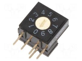 Encoding switch | DEC/BCD | Pos: 10 | THT | Rcont max: 200mΩ | A6RV