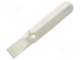 Screwdriver bit | slot | 3.5x0.6mm | Socket size: 4mm