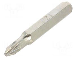 Screwdriver bit | Pozidriv® | PZ1 | Socket size: 4mm | Kind: precision