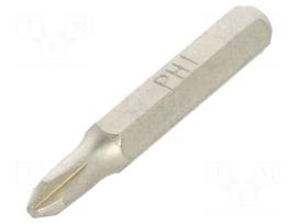 Screwdriver bit | Phillips | PH1 | Socket size: 4mm | Kind: precision