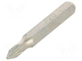 Screwdriver bit | Pozidriv® | PZ0 | Socket size: 4mm | Kind: precision