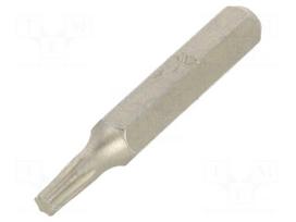 Screwdriver bit | Torx® | TX08 | Socket size: 4mm | Kind: precision