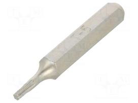 Screwdriver bit | Torx® | TX05 | Socket size: 4mm | Kind: precision