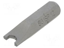 Screwdriver bit | spanner | SP12 | 1/4" | Overall len: 25mm