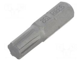 Screwdriver bit | RIBE® | RIBE®M6 | 1/4" | Overall len: 25mm