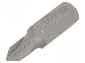 Screwdriver bit | Torq-Set® | TS0 | 1/4" | Overall len: 25mm