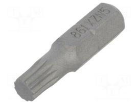 Screwdriver bit | spline (12-angles) | XZN M5 | 1/4"