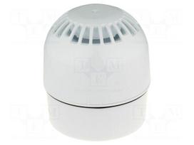 Signaller: sound | siren | 110/230VAC | 102dB | Sonos | IP65 | white