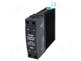 Relay: solid state | Ucntrl: 4÷32VDC | 20A | 0÷60VDC | CKM | -40÷80°C
