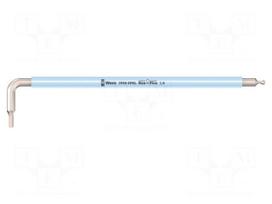Wrench: hex key | Hex Plus,spherical | HEX 1.5mm | Overall len: 90mm